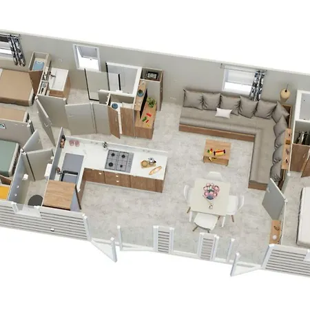 Camping Grand Mobilhome Spacieux 8 Places Frejus/straphael *